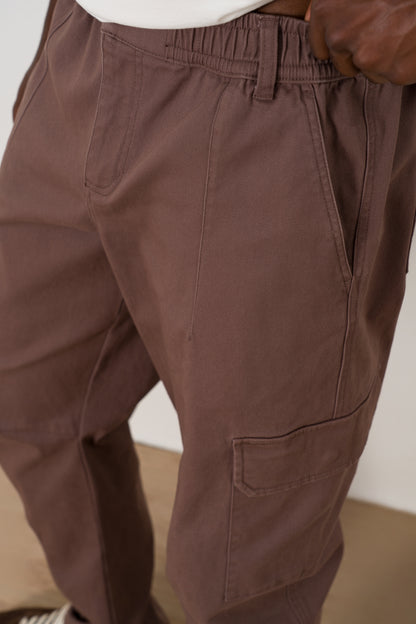 Barrel Leg Cargo Pants