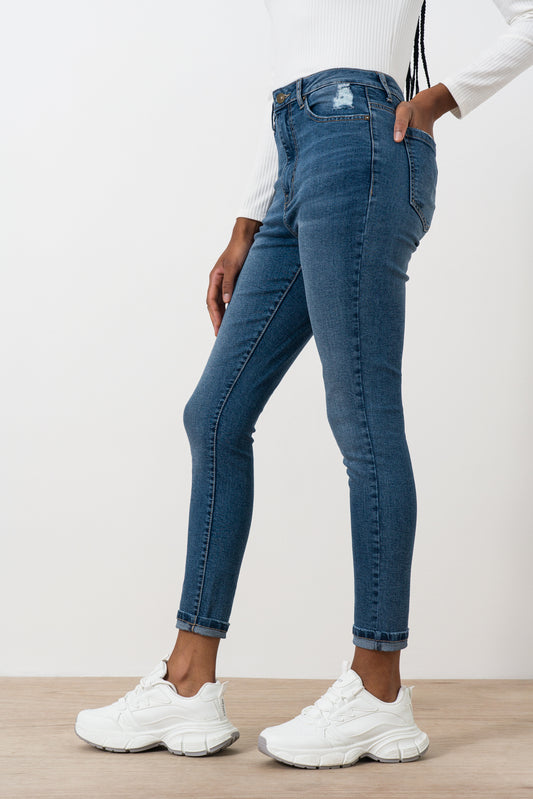 High Rise Skinny Jeans