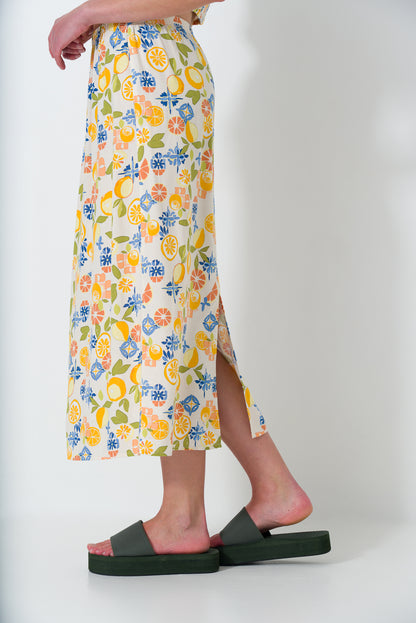 Column Maxi Skirt