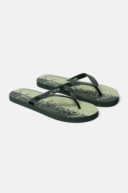 Modern Graphic Flip Flops