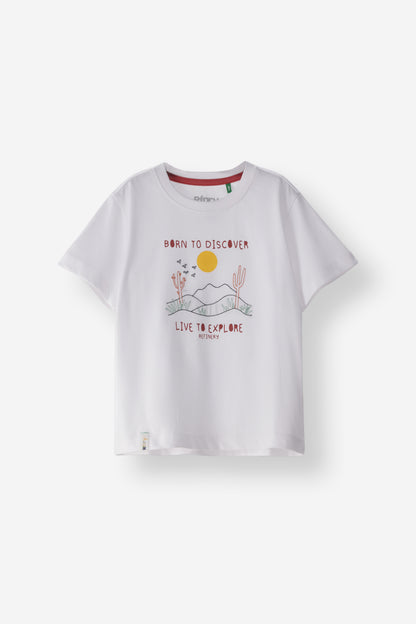 Regular Fit Discover Graphic Tee
