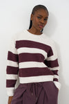 Wide Stripe Chenille Jumper