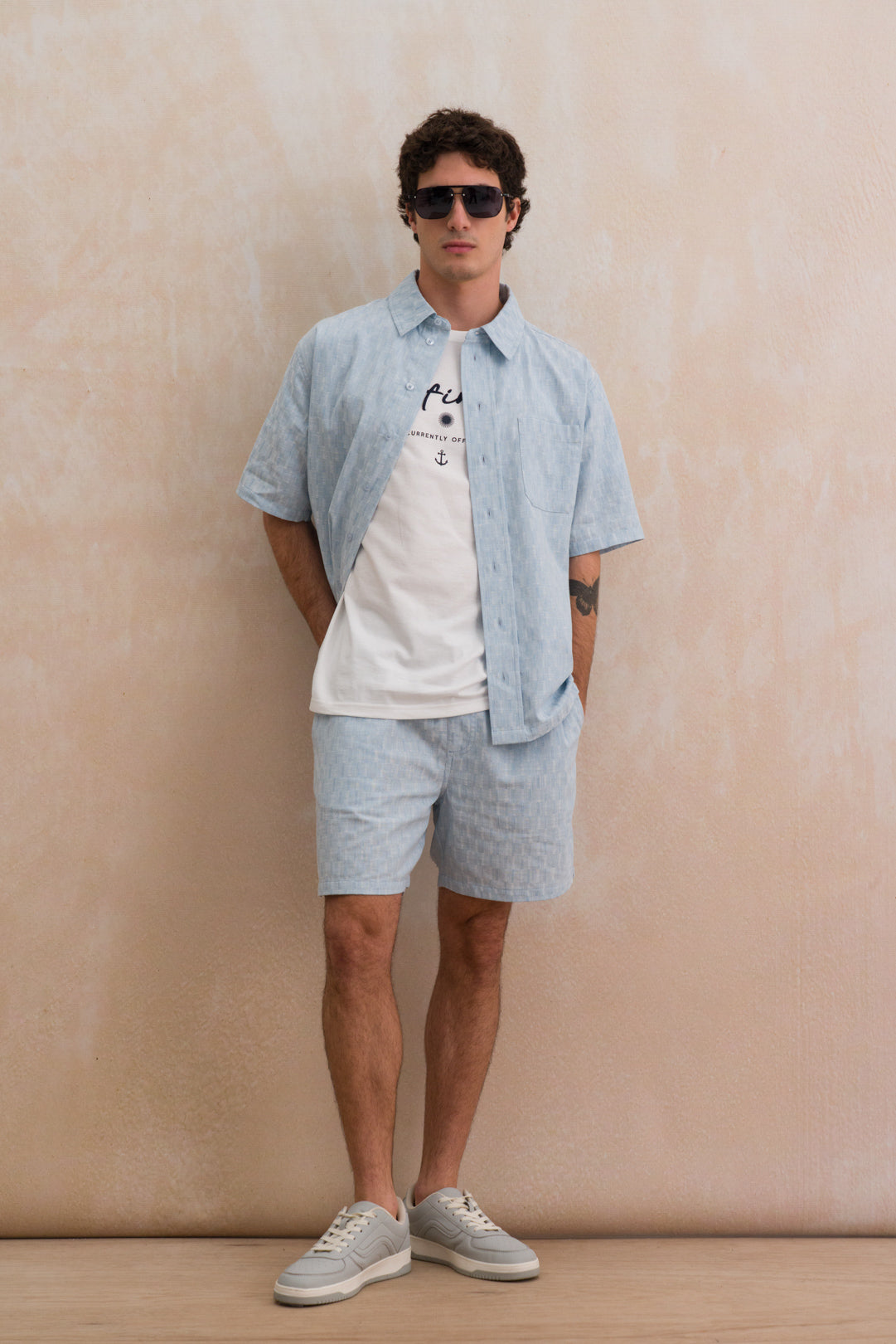 Boxy Textured Shirt