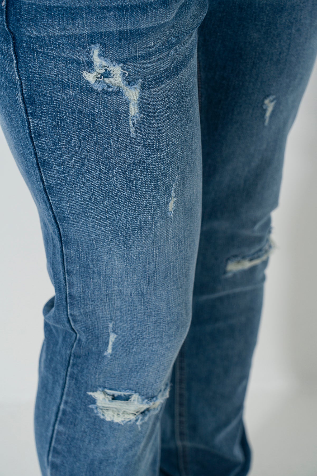 Rf02 Mid Wash Skinny Jeans