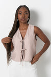 Front Tie Vest