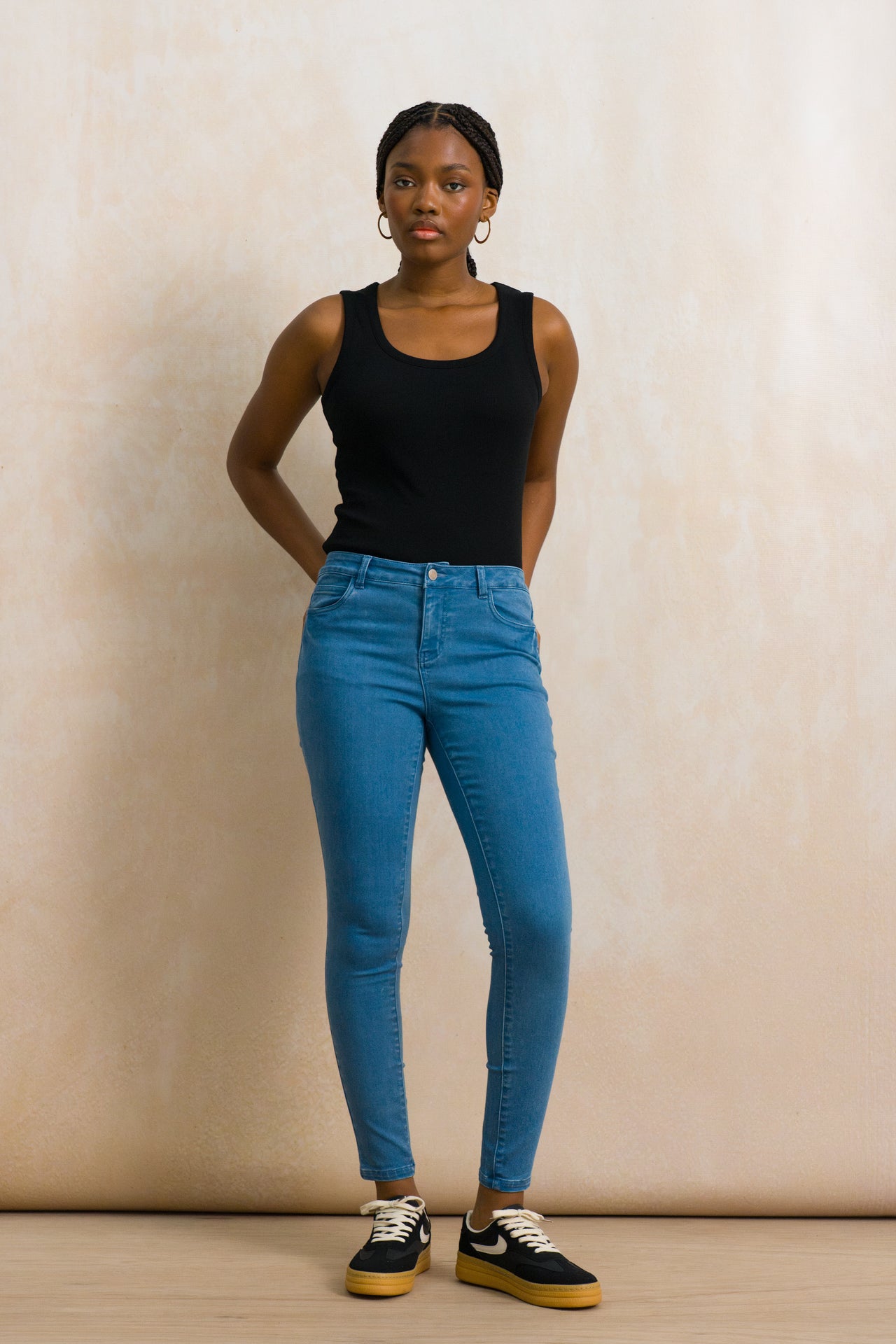 Mid Rise Skinny Jeans