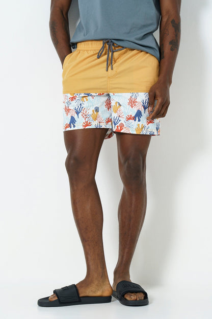 Ocean Graphic Pool Short