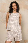 High Neck A-Line Top