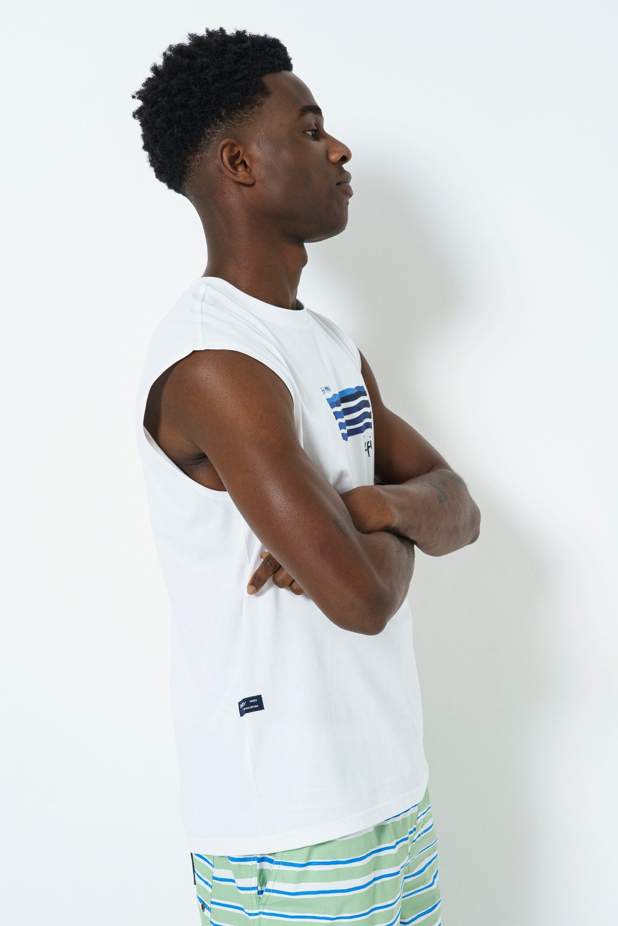 Oversized Sleeveless T-Shirt