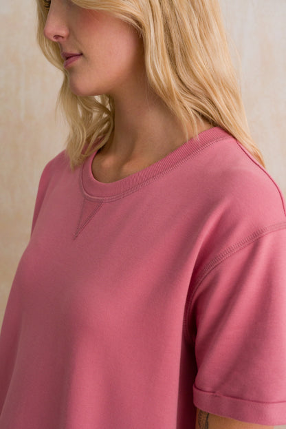 Fleece T-Shirt Dress