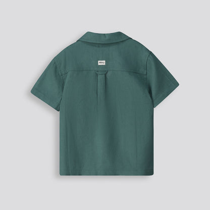 Boys Linen-Like Shirt
