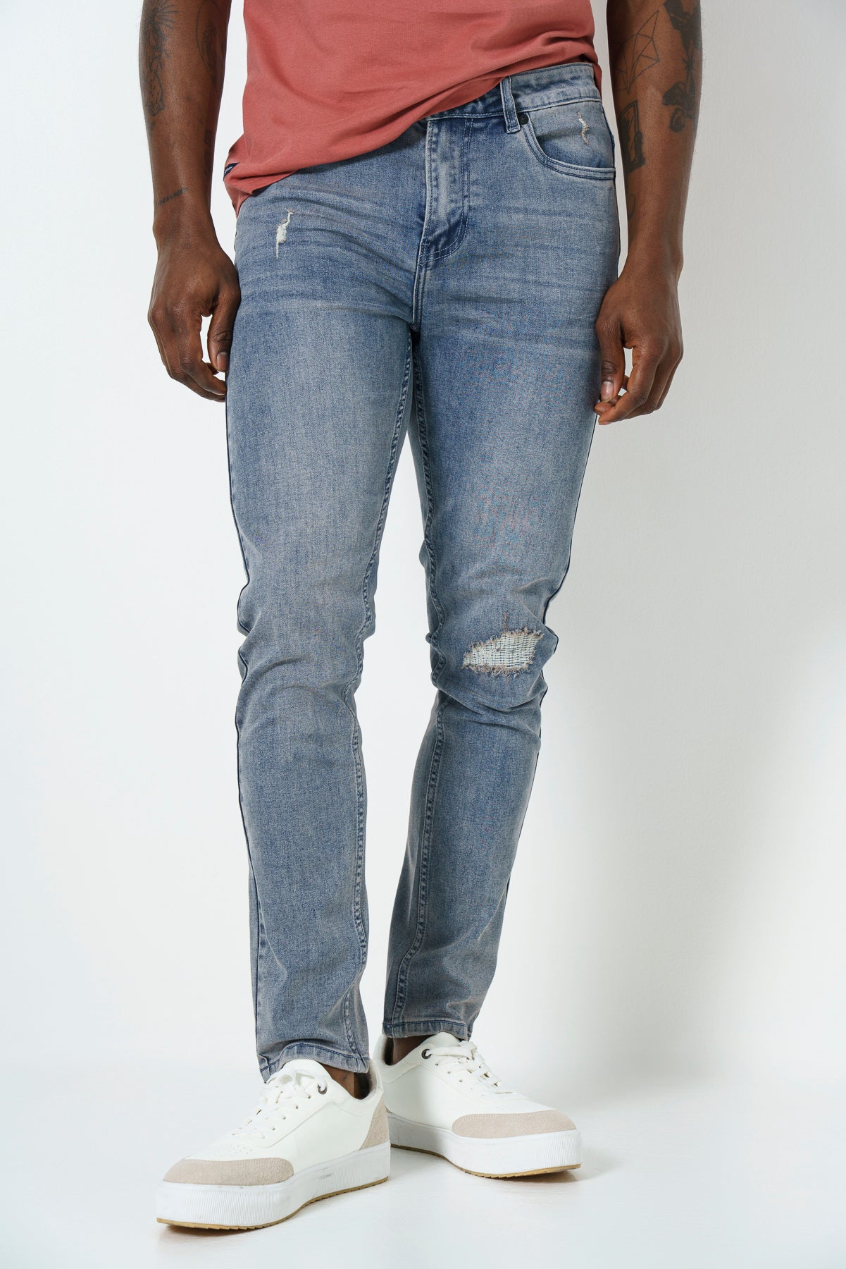 RF02 Rip Repair Skinny Jeans
