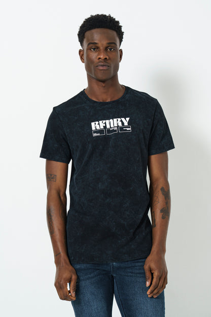 Statement Branded T-Shirt - Black