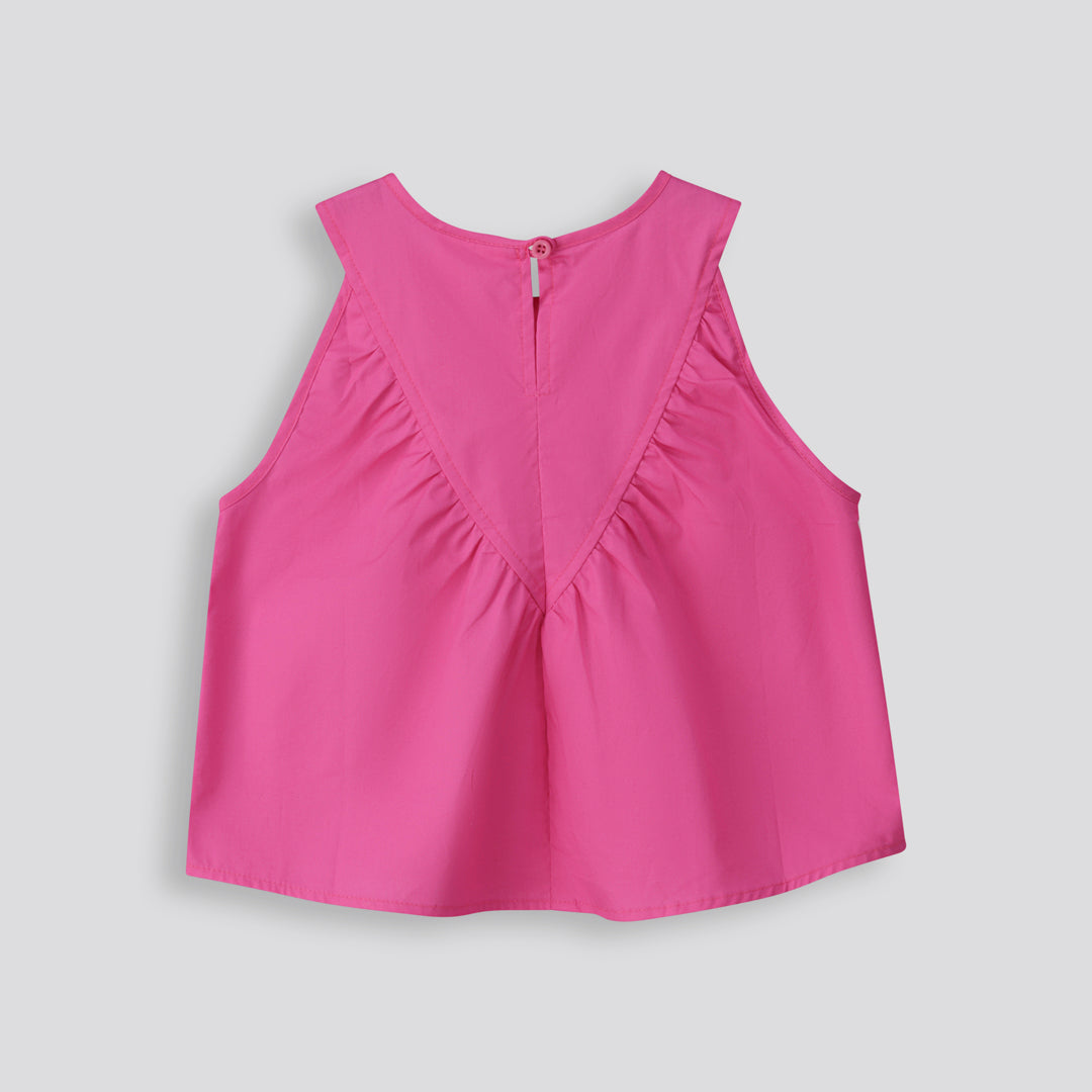 Girls Poplin Top