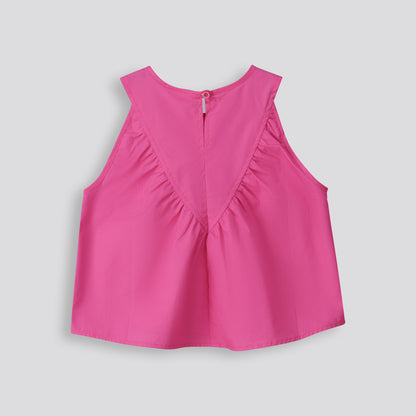 Girls Poplin Top