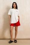 Relaxed Fit Fleece Shorts