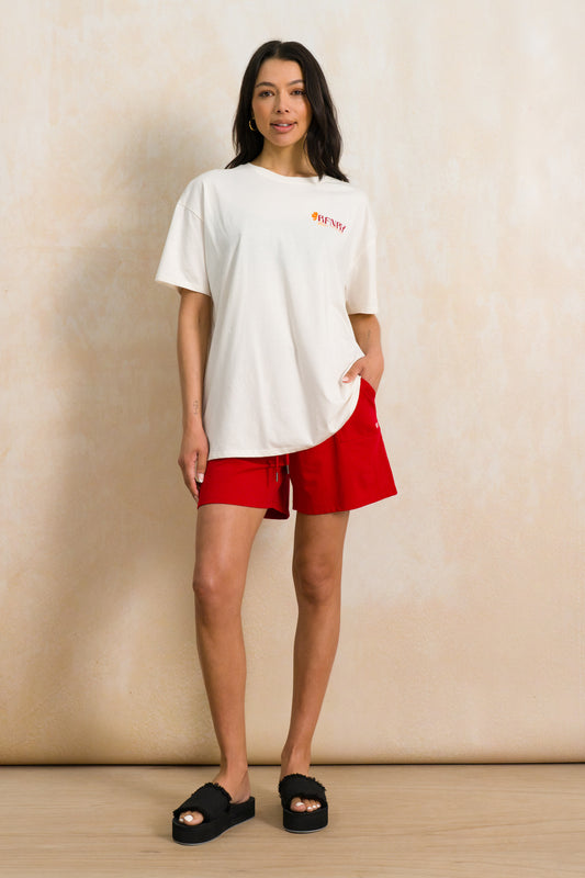 Relaxed Fit Fleece Shorts