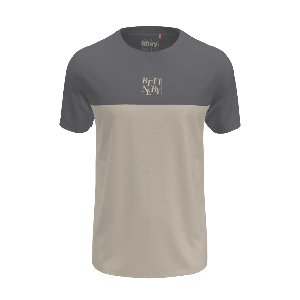 Branded T-Shirt _ 142536 _ Charcoal from REFINERY – Refinery