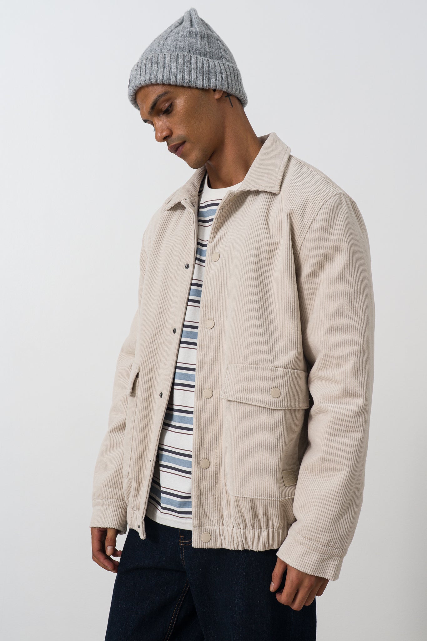 Corduroy Bomber Jacket