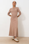 Knit Collar Dress