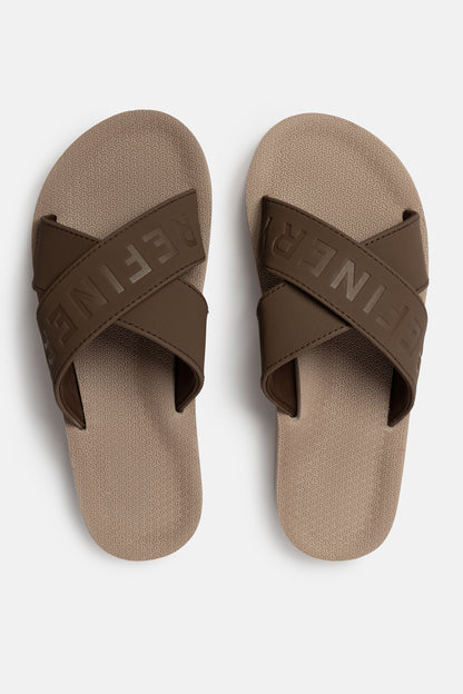 Branded Platform Sandal
