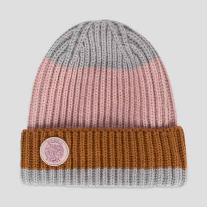 Girls Multi Stripe Beanie