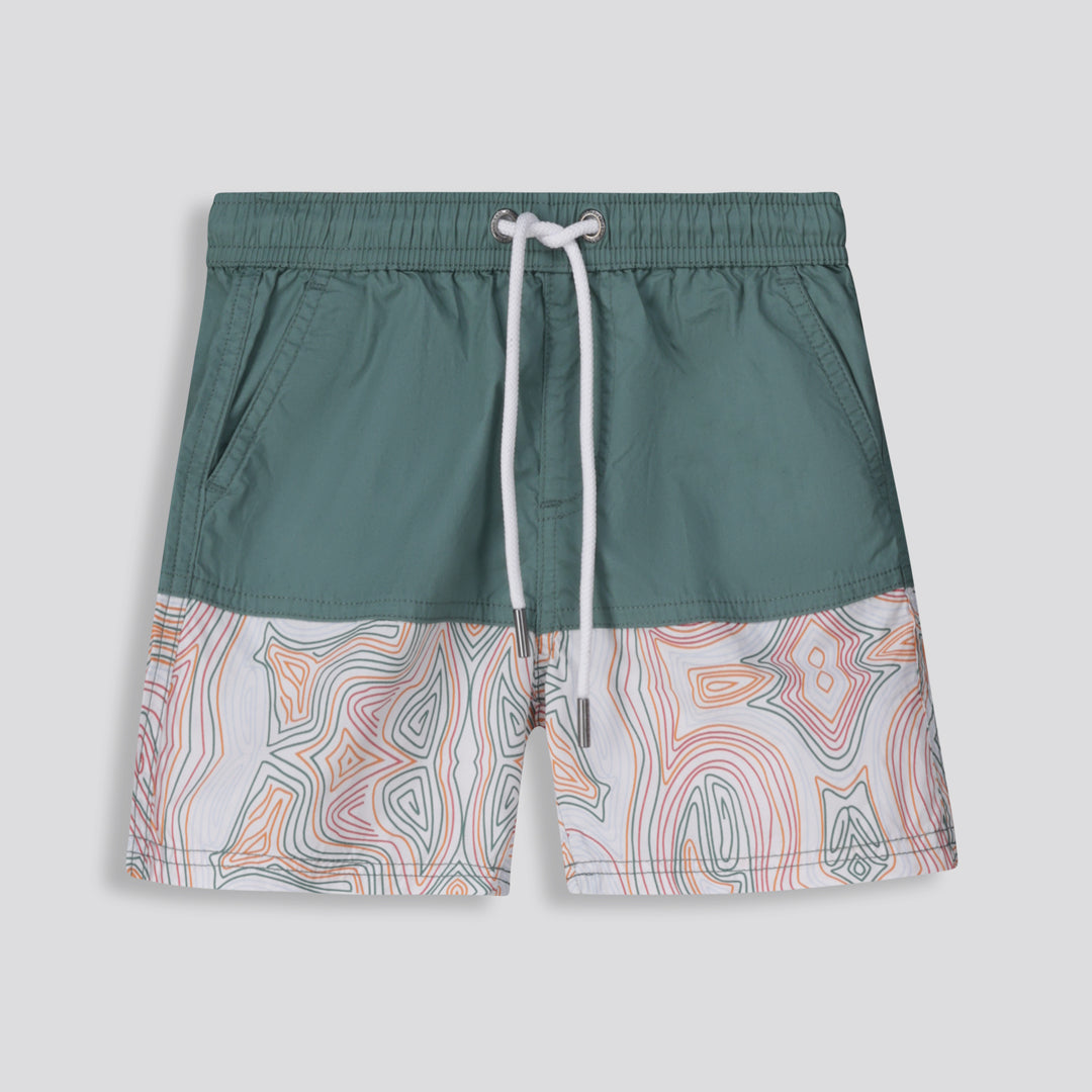 Boys Pool Shorts Green