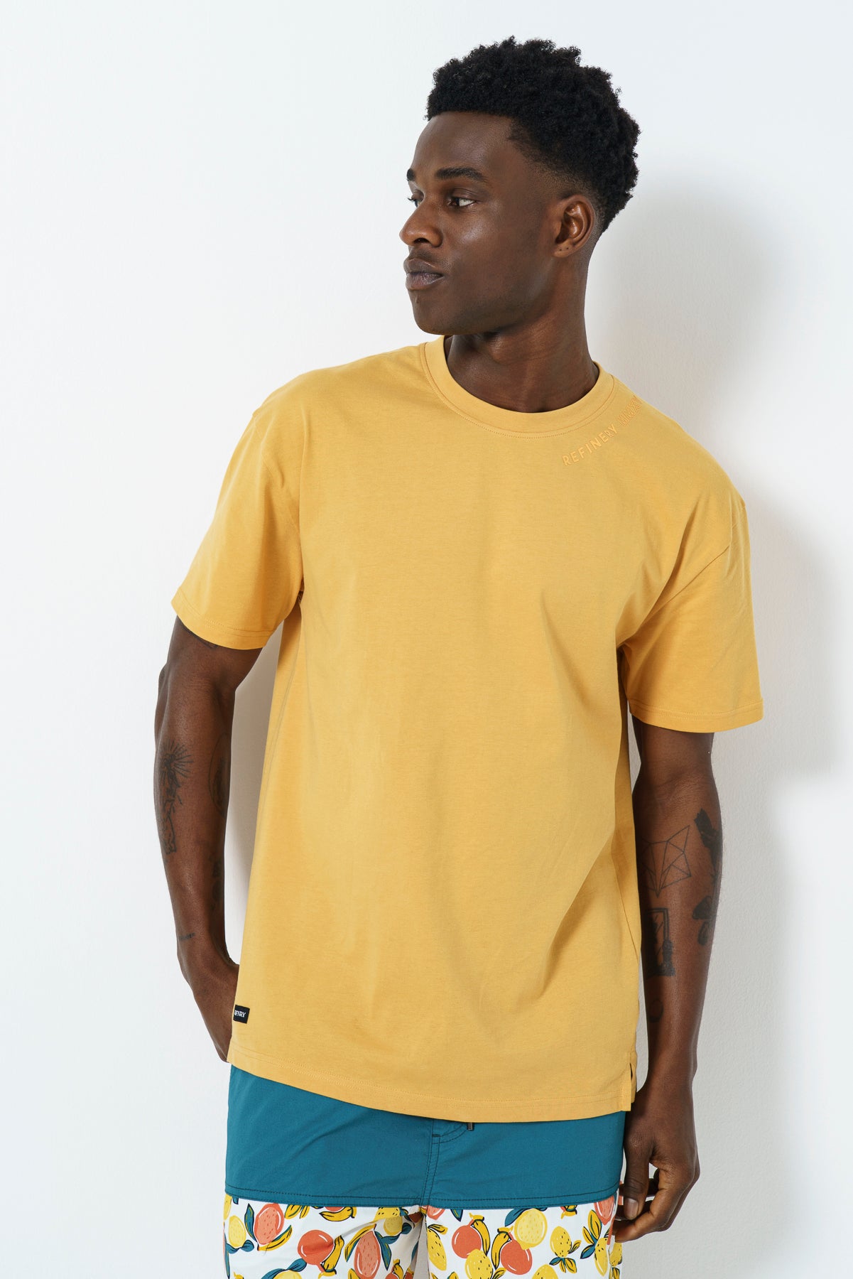 Oversized Slit Hem T-Shirt