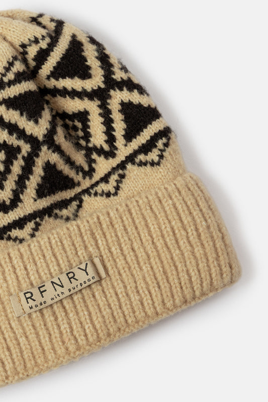 Fair Isle Knit Beanie
