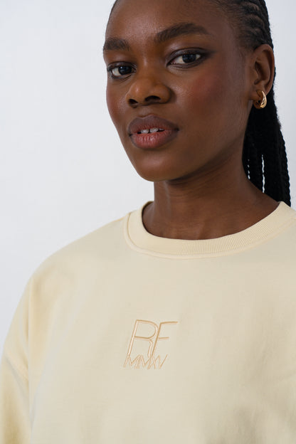 Short Crew Neck Sweat