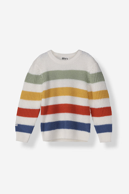 Boys Striped Jumper