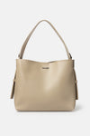 Faux Leather Tote Bag