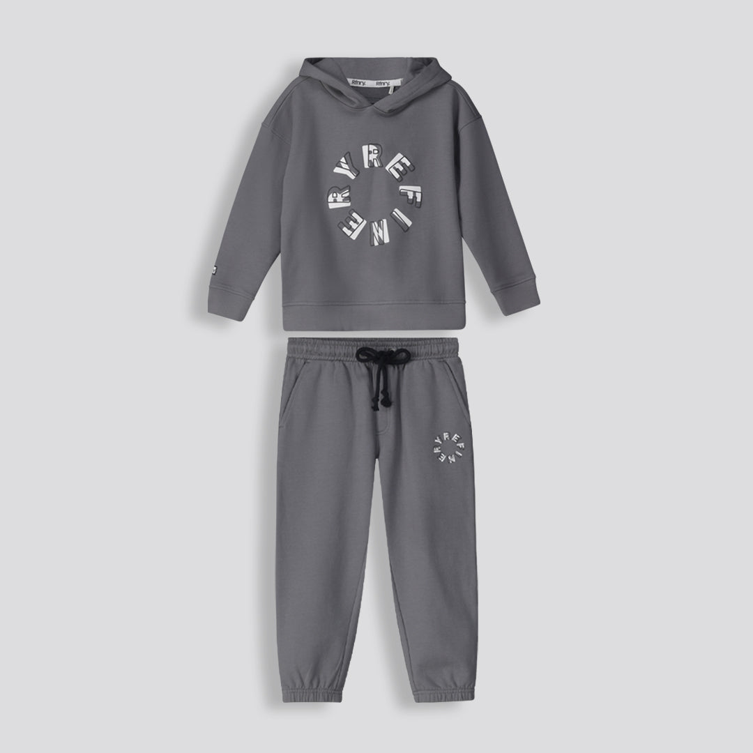 Boys Circle Print Track Pants