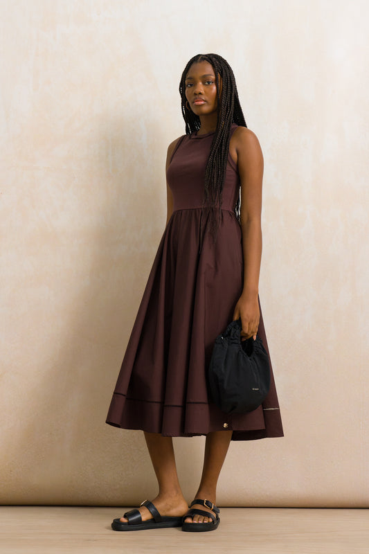 Combo Midi Dress