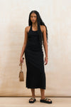 Ribbed Column Skirt