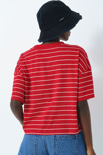 Boxy T-Shirt - Red