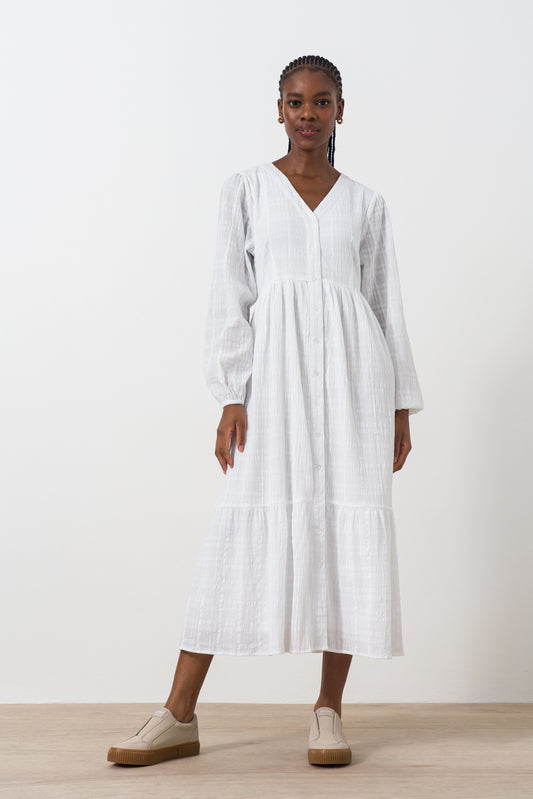 Textured Volume Dress