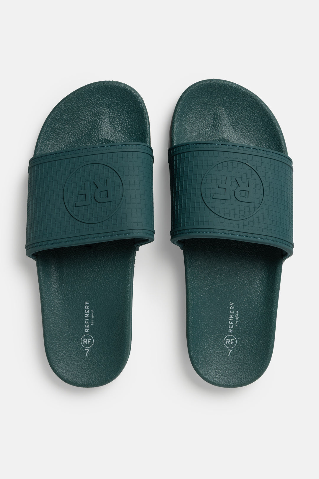 Embossed Logo Slide