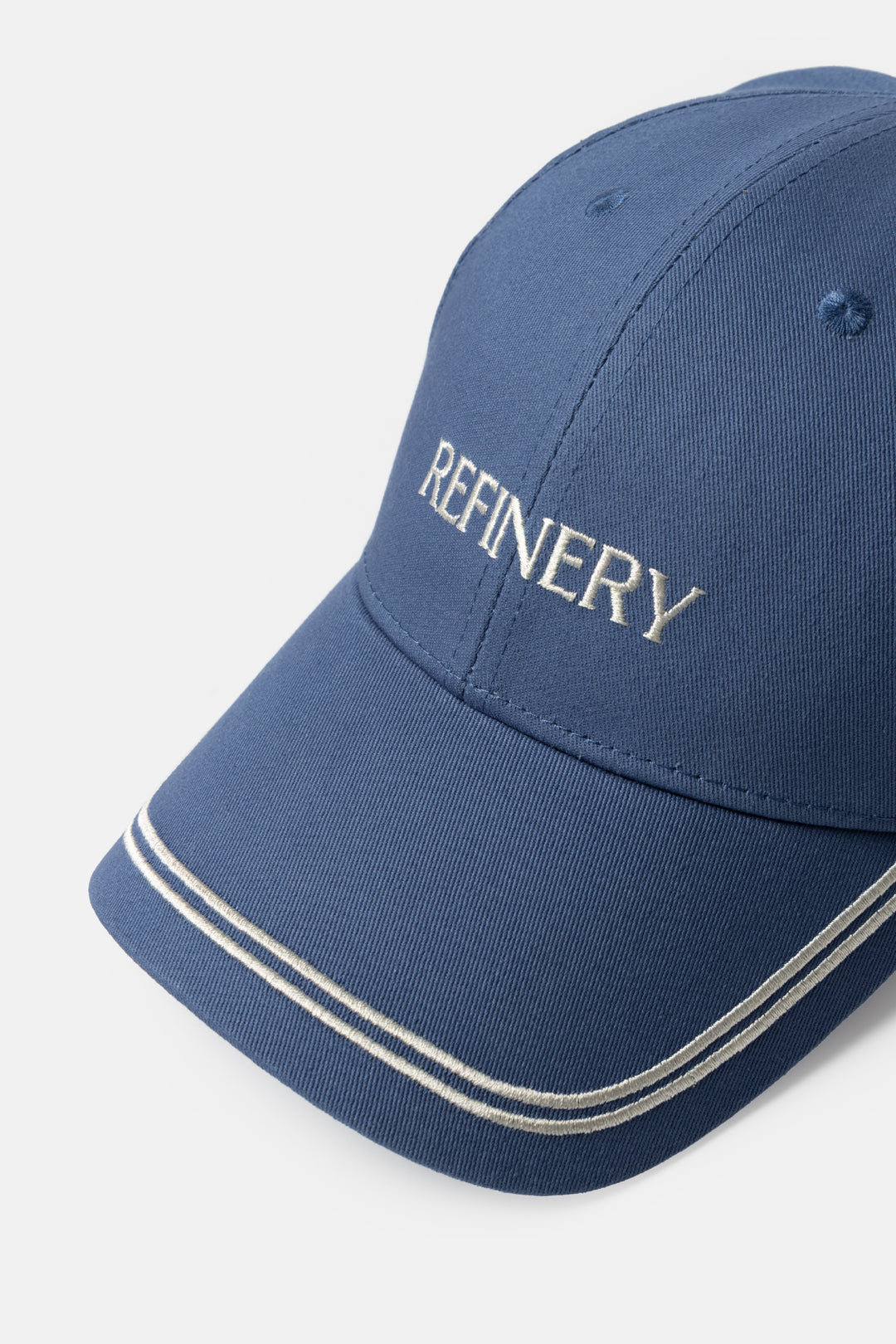 Striped Logo Baseball Cap