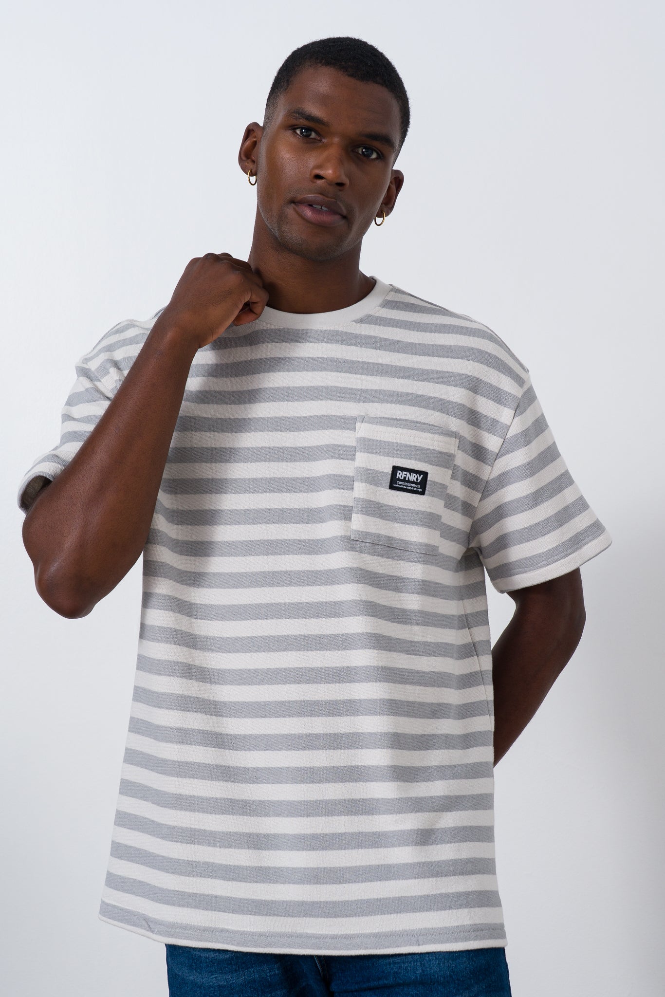 Textured Oversized T-shirt