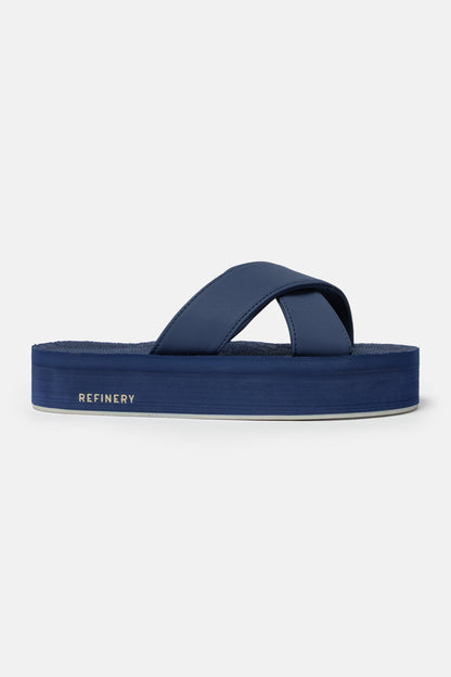 Platform Cross Strap Sandals