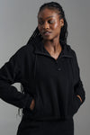 Quater Zip Fleece Hoodie