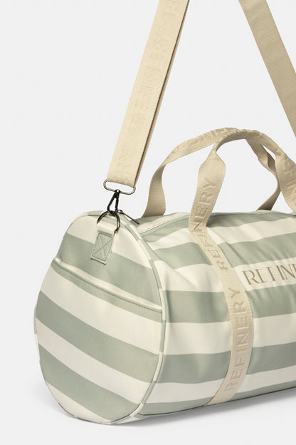 Stripe Weekender Bag