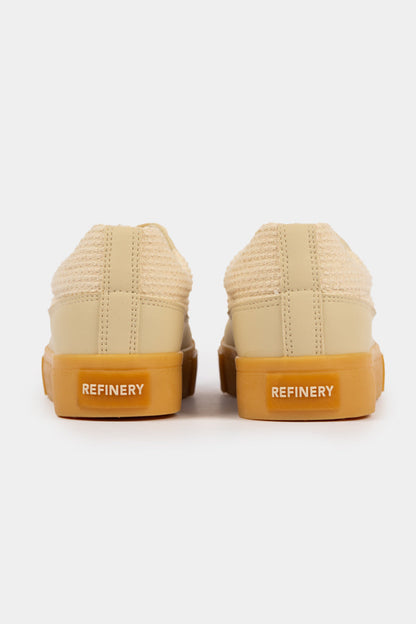 Textured Lace-Up Sneaker