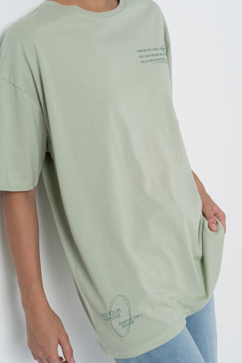 Oversized Statement T-Shirt