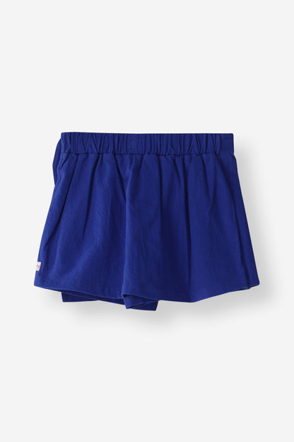 Wrap Front Linen Blend Skort