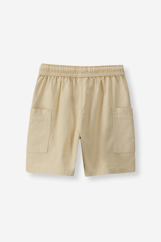 Boys Linen Blend Shorts