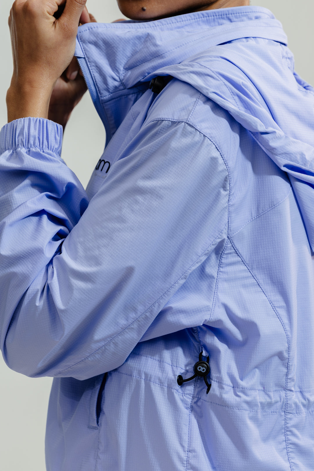 Zip-Front Active Hooded Jacket