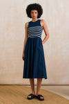 Knit Stripe Combo Dress