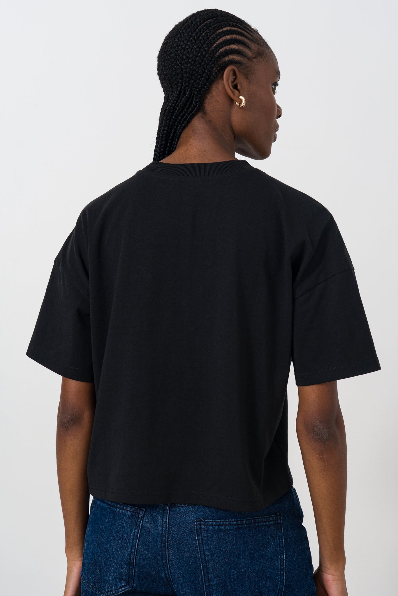 Boxy branded tee
